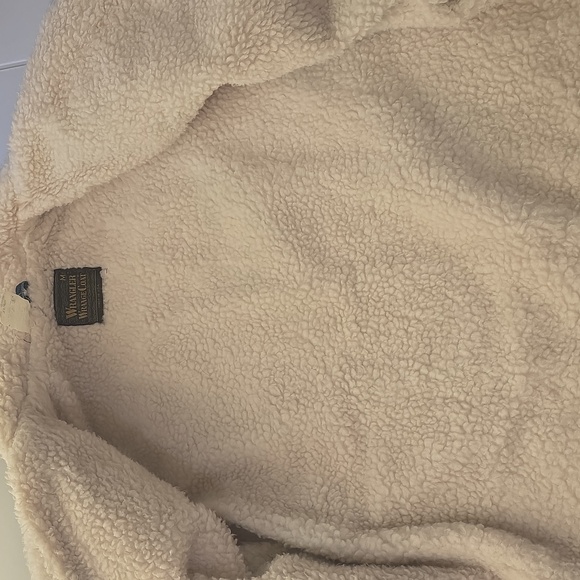 Wrangler Blue Denim Jacket with Cream Lining - Picture 6 of 7